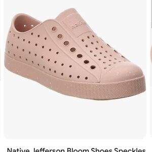 Native Kids Jefferson Bloom Sneakers in Light Pink